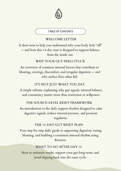 14-Day Gut Reset Blueprint