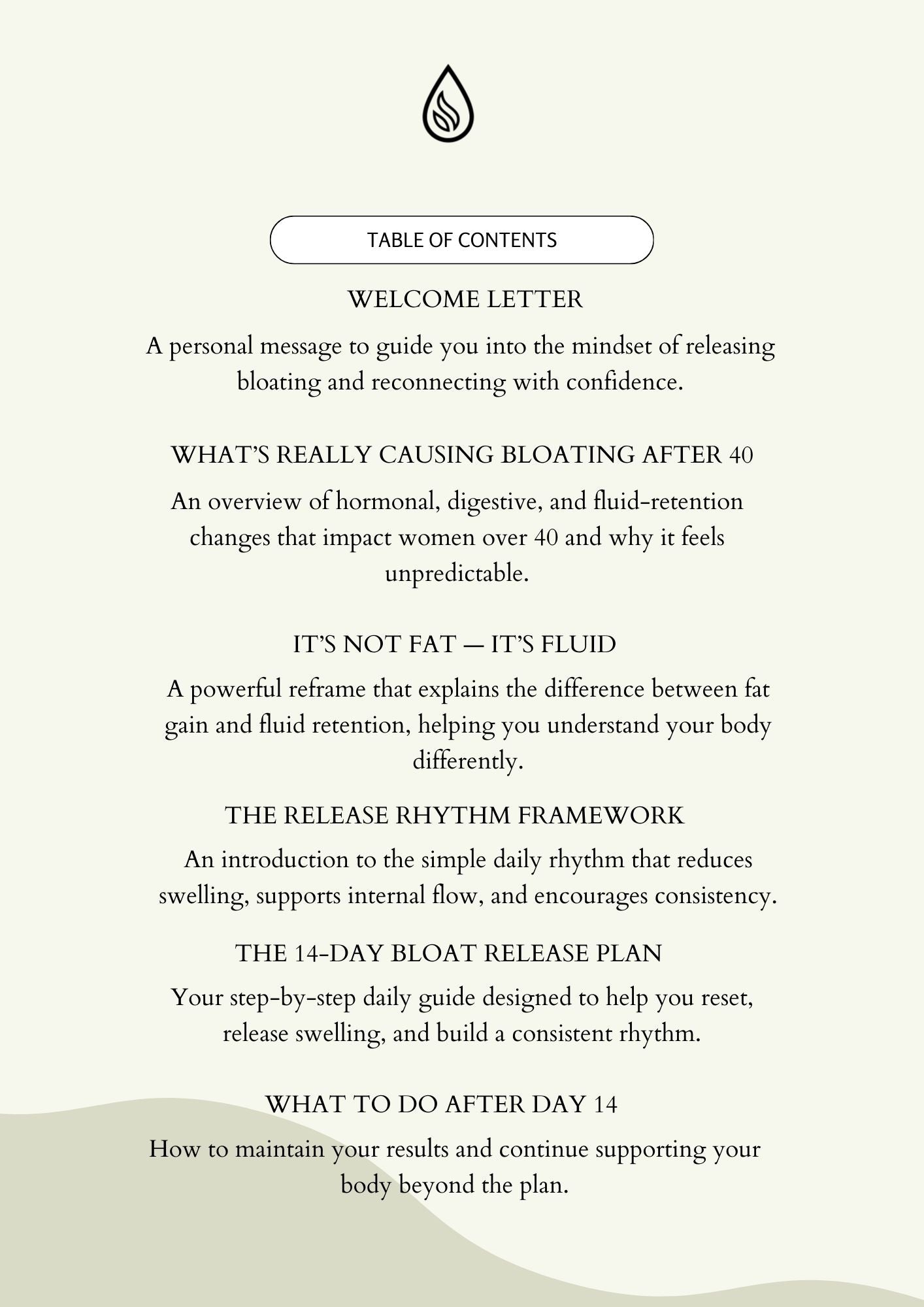 14 Day Bloat Release Blueprint